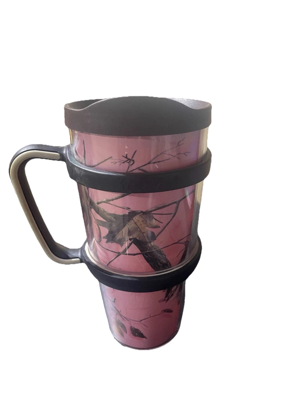 Tervis Tumbler Camo Real Tree 24 oz Insulated Cup Brown Lid And Handle | eBay