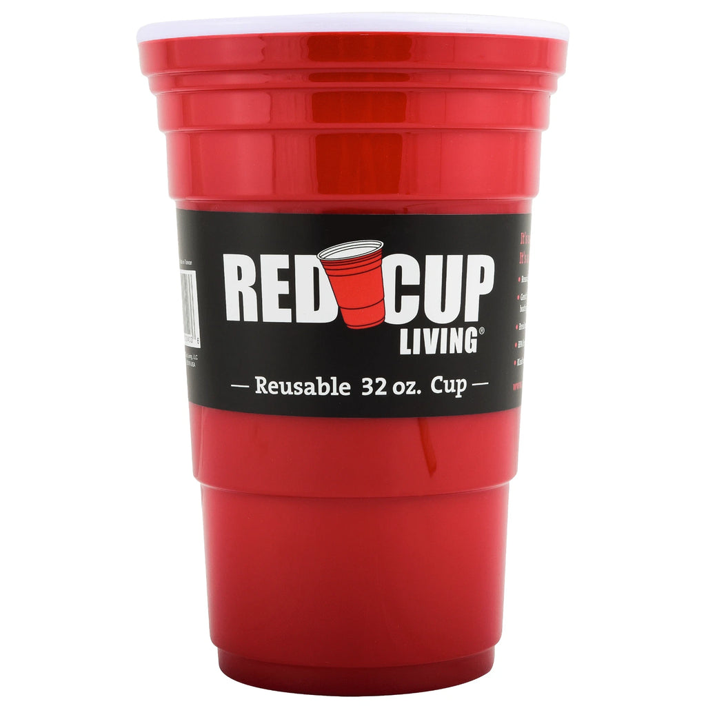 Red Cup Living 32Oz Tumbler Cups, Reusable Plastic Drinking Glasses for Parties | eBay