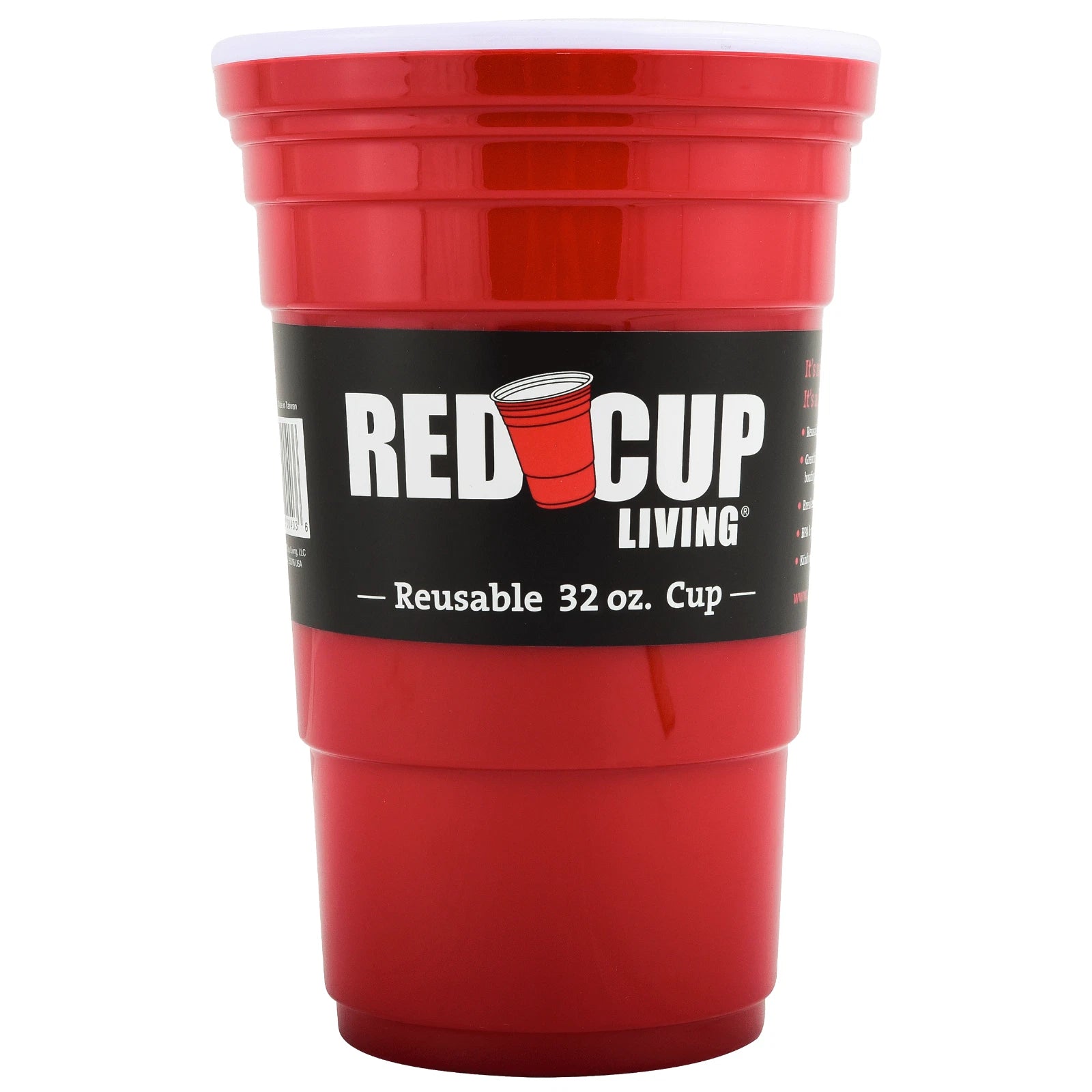 Red Cup Living 32Oz Tumbler Cups, Reusable Plastic Drinking Glasses for Parties | eBay