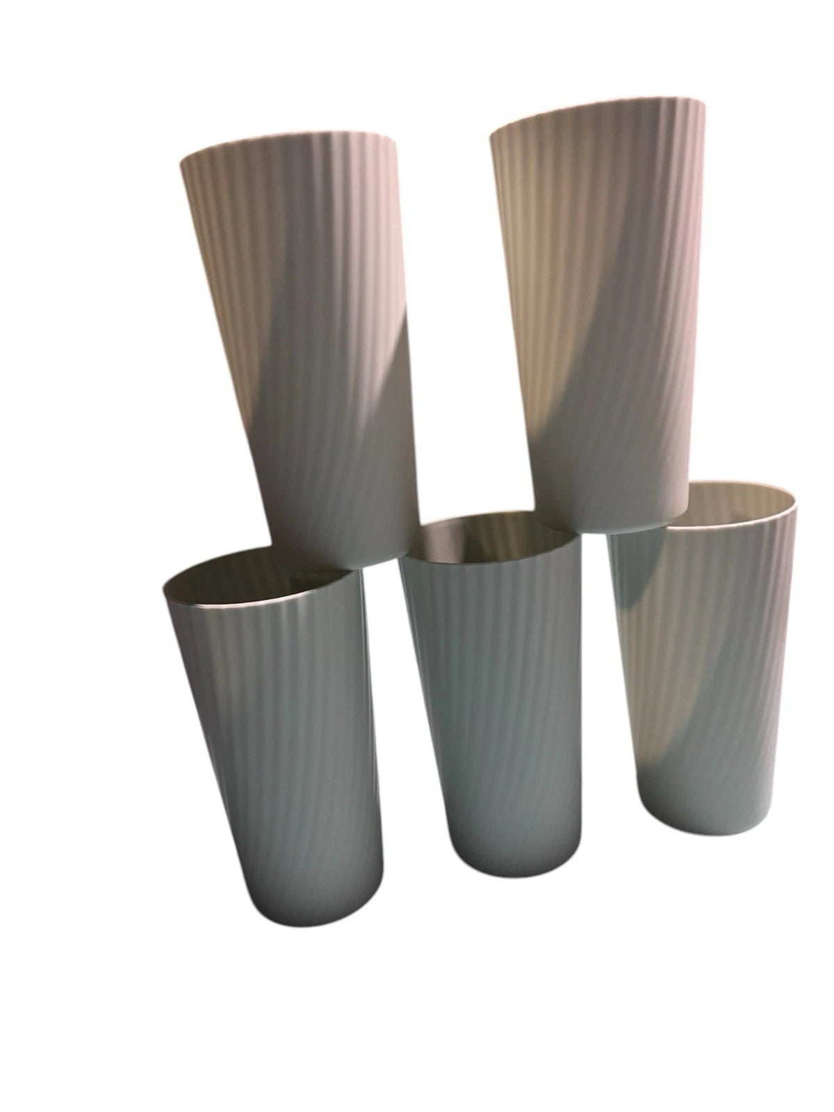 SET OF 12 packVINTAGE TUPPERWARE PASTEL 1 color OZ TUMBLERS GLASSES CUPS 115-38 | eBay