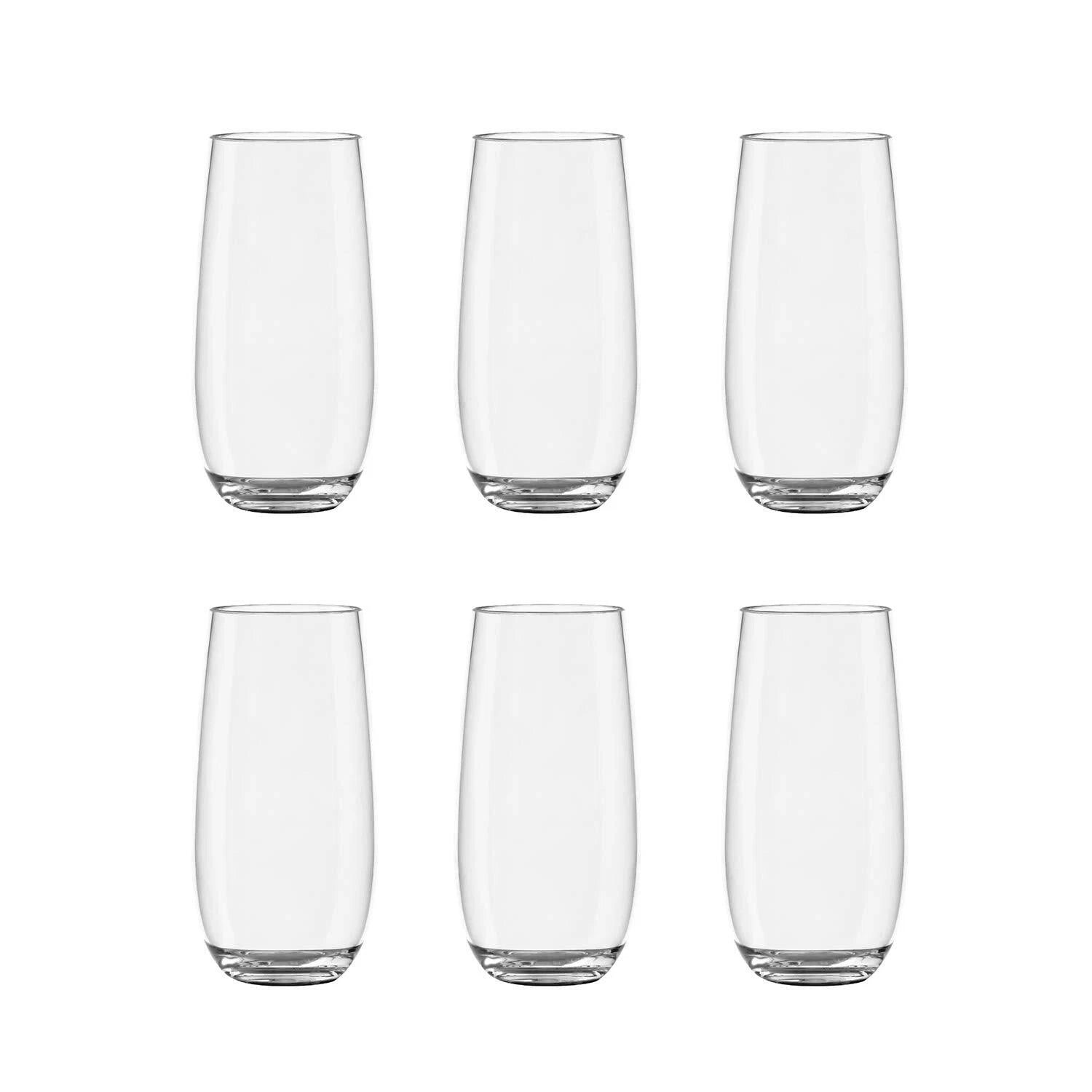 TarHong Montana Highball Glass 18 oz. Premium Acrylic Drinkware Set of 6 | eBay