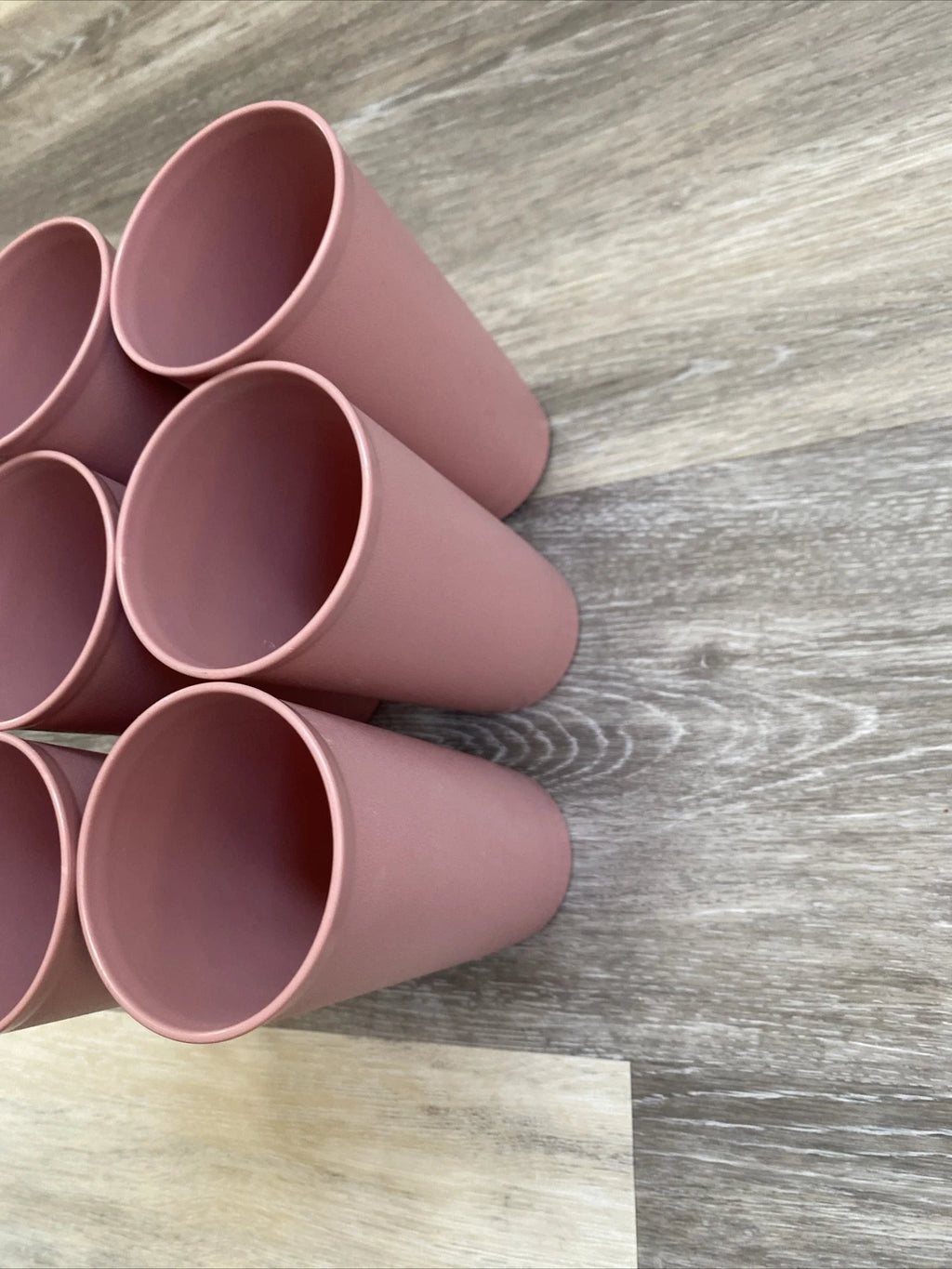 Vintage Set of 6 Tupperware 12 oz Tumblers 873 15 Pink | eBay