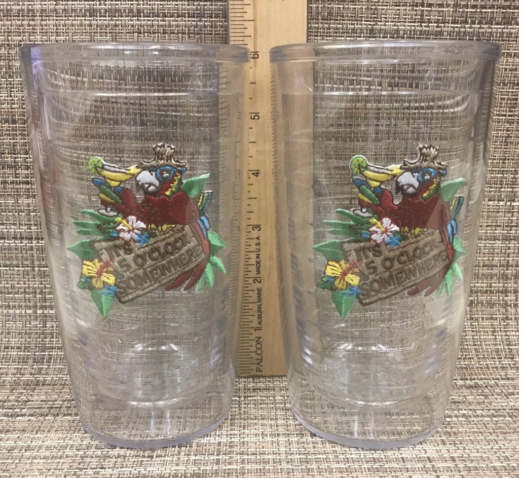 TERVIS Tumblers It's 5 O'Clock Somewhere Jimmy Buffett 16oz Made in USA - LOT/2 | eBay