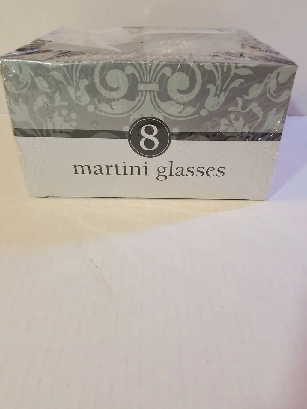 Amscan Set of 8 Plastic Martini Glasses 6oz Crystal Look Elegant Disposable EASY | eBay