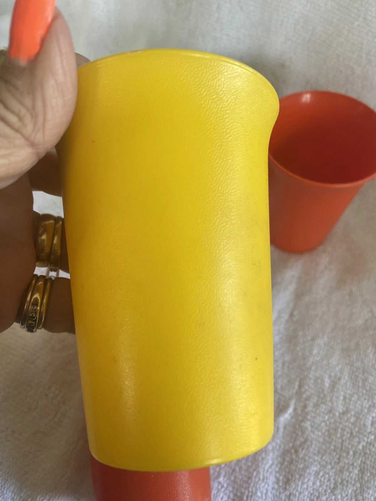 Set of 4 Tupperware Stackable Pastel Juice Glasses Tumblers 6 oz. | eBay