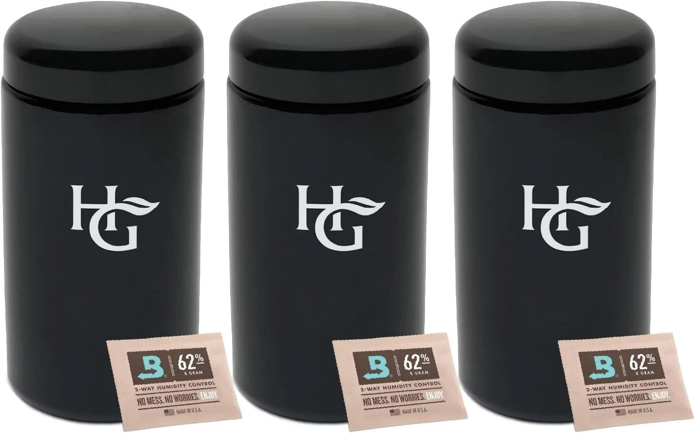 Set of 3 Stylish UV Protection Jars - Durable & Airtight for Long-Term Freshness | eBay