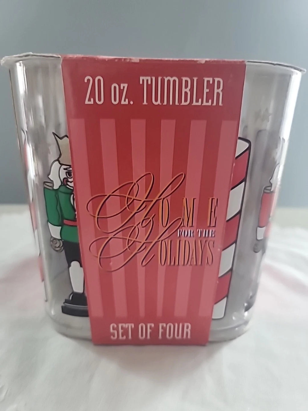Vintage Christmas Nutcracker Acrylic Tumblers 20oz. Thermo-Serv USA Set of 4 NEW | eBay