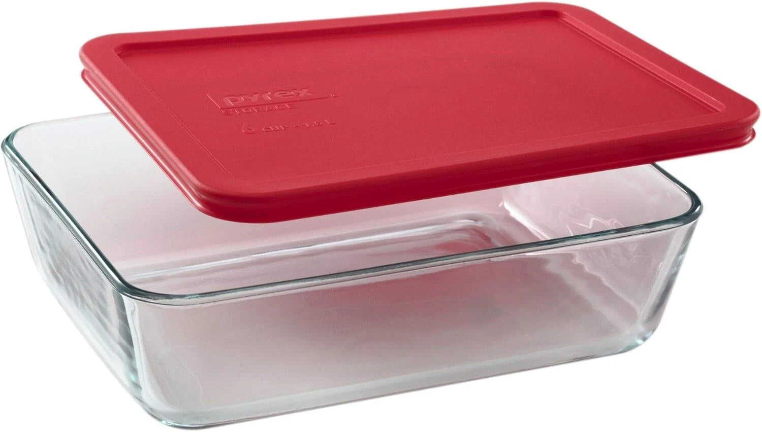 Genuine Pyrex 6-Cup Rectangular Containers - Freezer & Dishwasher Safe Set of 4 | eBay