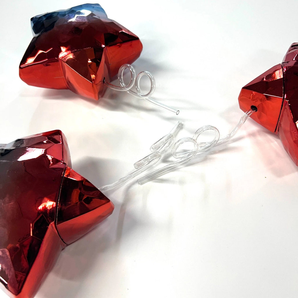 3 Pack Star Drink Tumbler Cup Straw 18.6 fl oz Beverage Red White Blue Patriotic | eBay