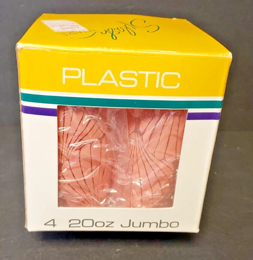 Splash Ware Tumblers Set of 4 | 20 oz Acrylic Tony Agpoon Design Vintage | eBay