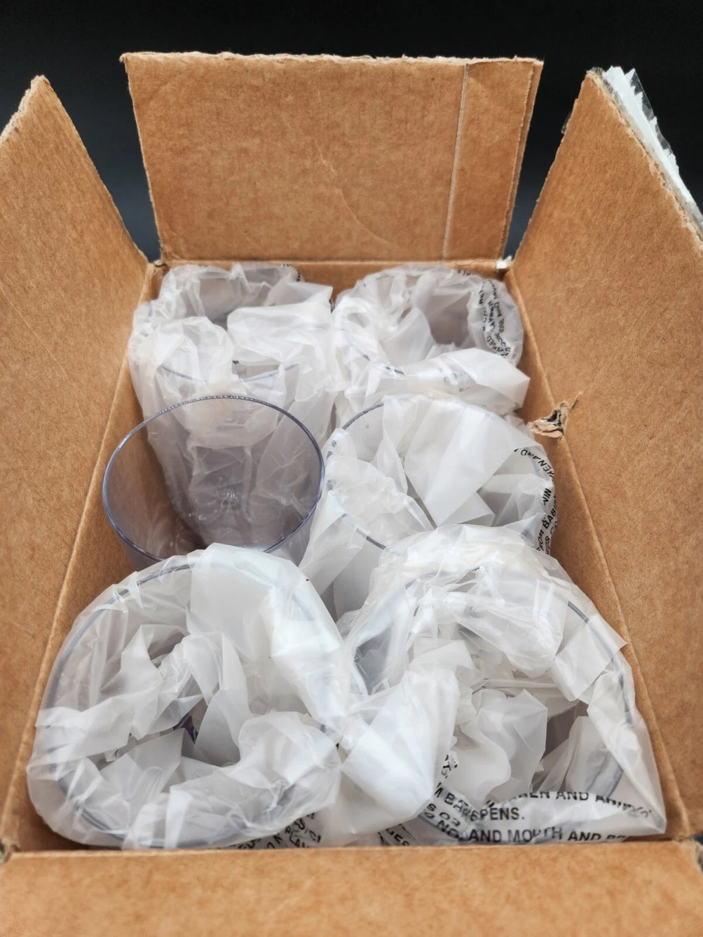 Wynn Las Vegas Click Clack Tumbler Set of 6 Clear #100023 14 oz Tumbler NEW | eBay