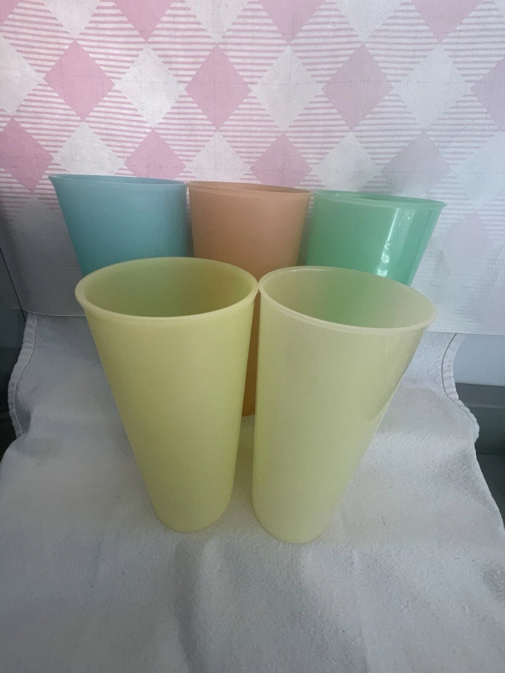 6 1/2” Tupperware Glasses-Five | eBay
