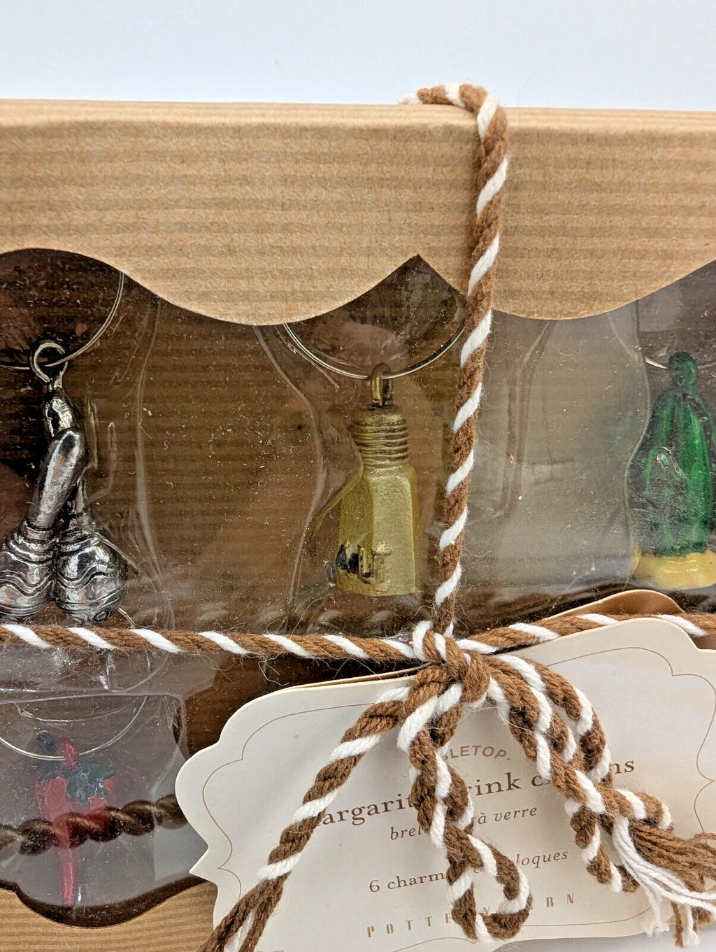 Pottery Barn Margarita Drink Charms Mexican Style Set of 6 New in Box | eBay