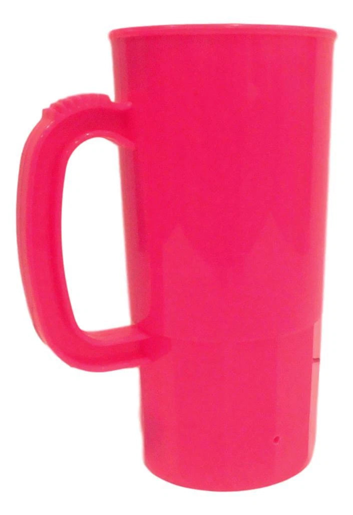 6 Large Pink 22 Oz Beer Mugs Made USA Lead Free Beer Steins Tops in Quality | eBay