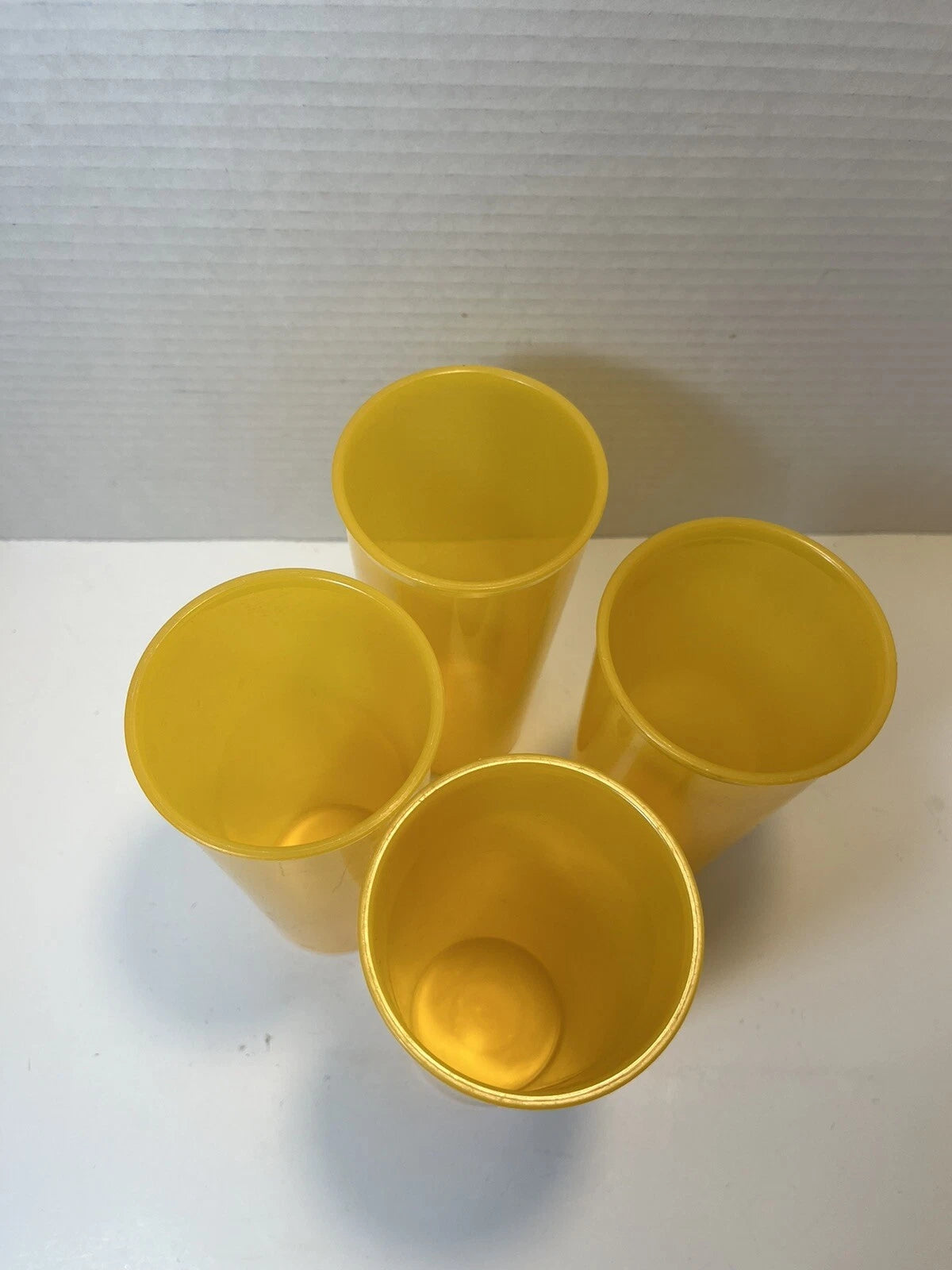 Tupperware 5107D-6 Sherbet Orange Tumblers | eBay