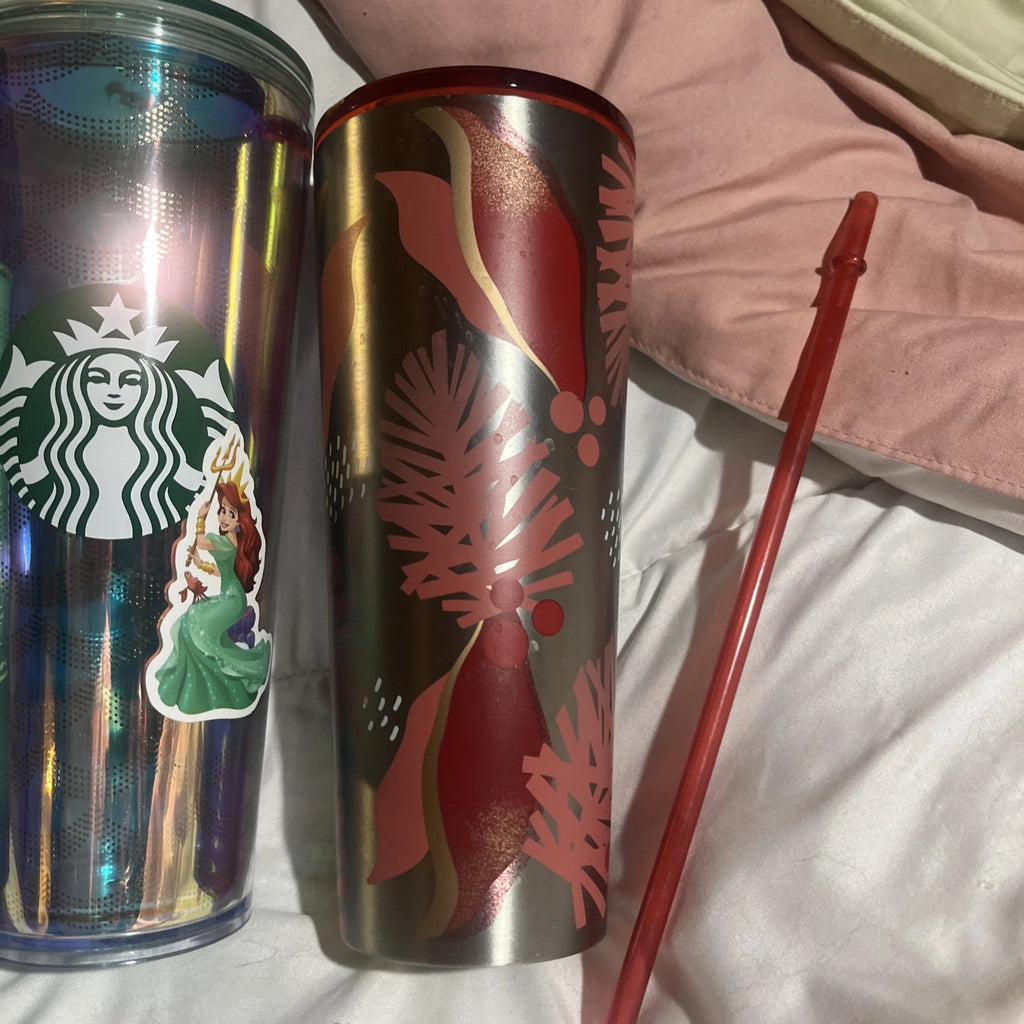 Starbucks Tumbler Cups Various Holiday Styles LOT W/ 24 oz Sparkle (6) Collector | eBay