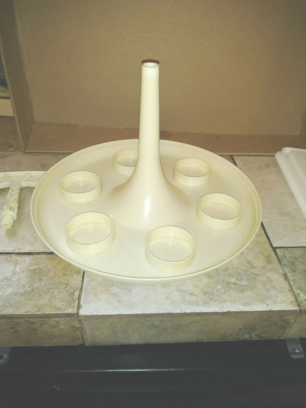 TUPPERWARE REPLACEMENT IVORY TUMBLER CAROUSEL TRAY 503 | eBay