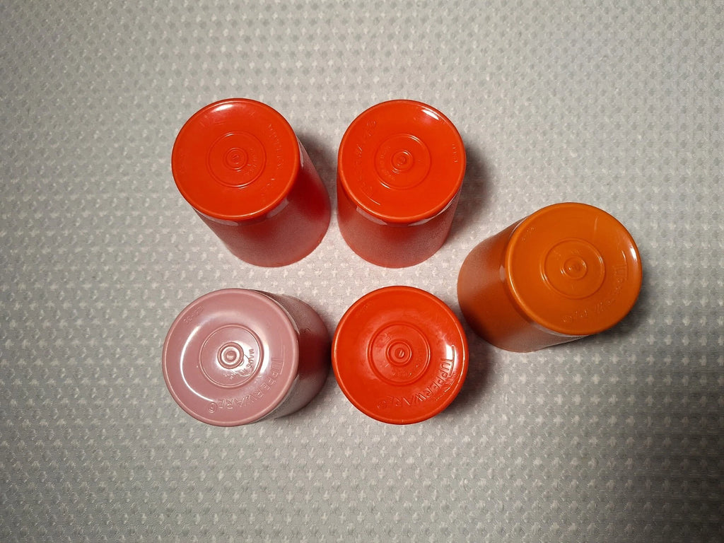 Vintage Tupperware Small Cup 6oz Tumbler #1251 Set Lot of 5 | eBay