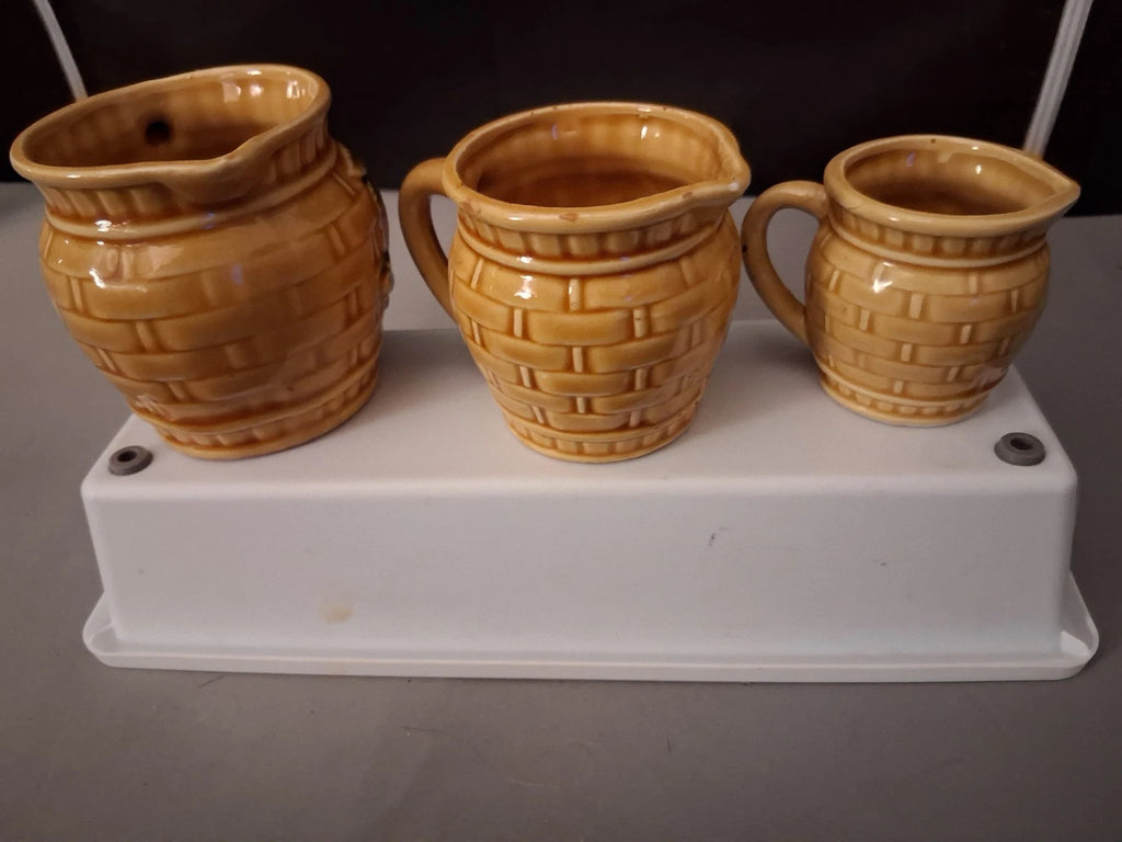 vintage measuring cup set Of 3 Only! Not Complete Set | eBay