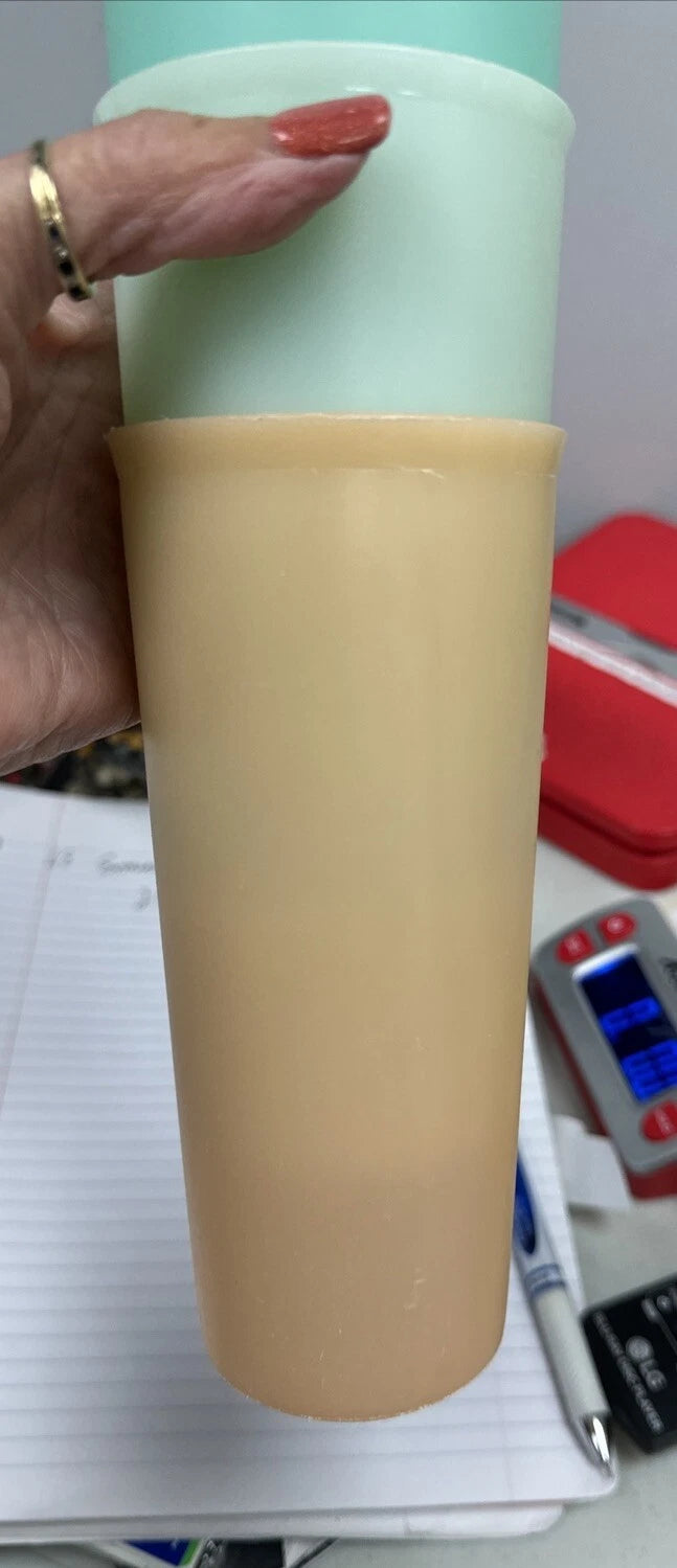 4 Vintage Tupperware Pastel Tumblers Glasses 16 oz | eBay