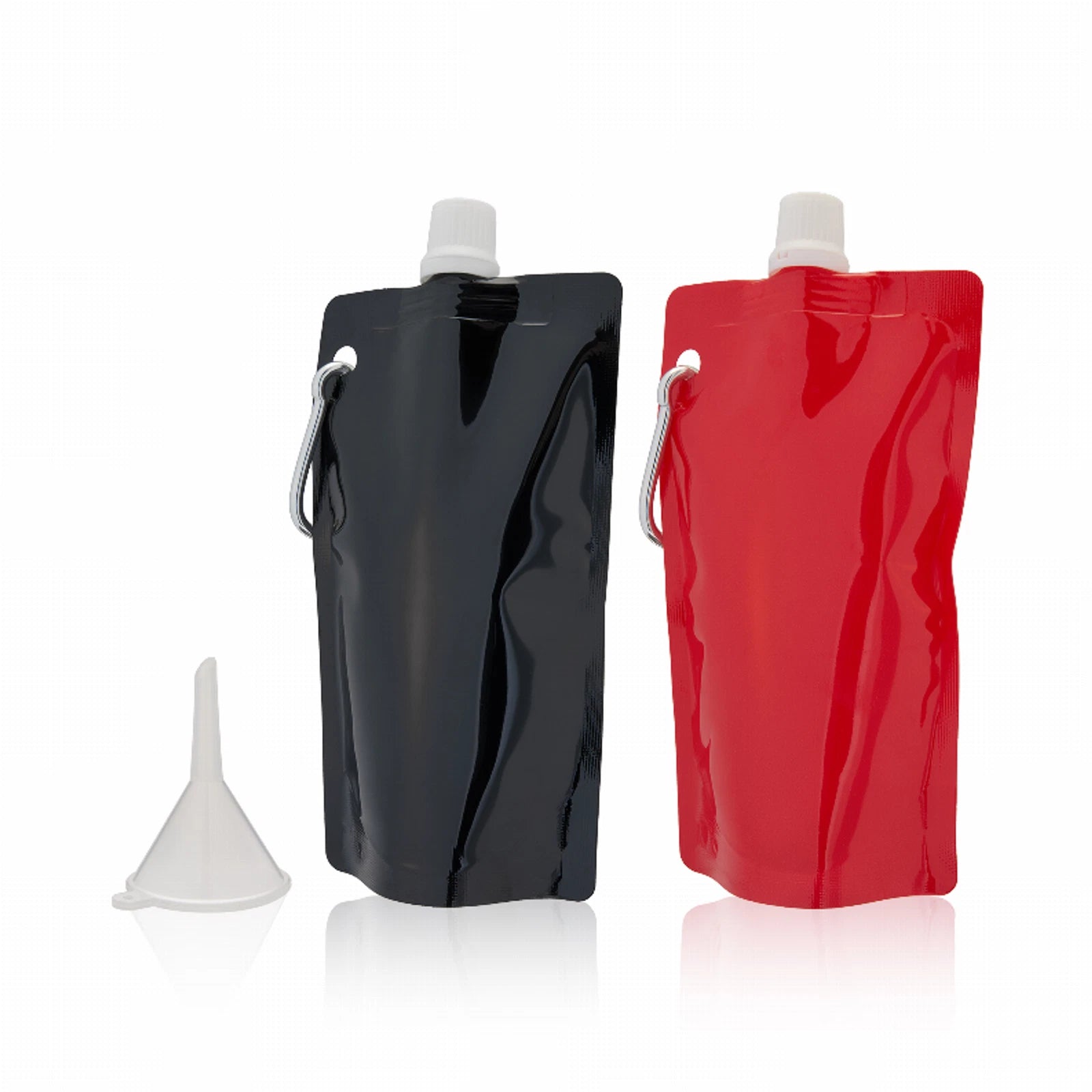 Smuggle Set Of 2 6 Ounce Collapsible Flasks By True | eBay
