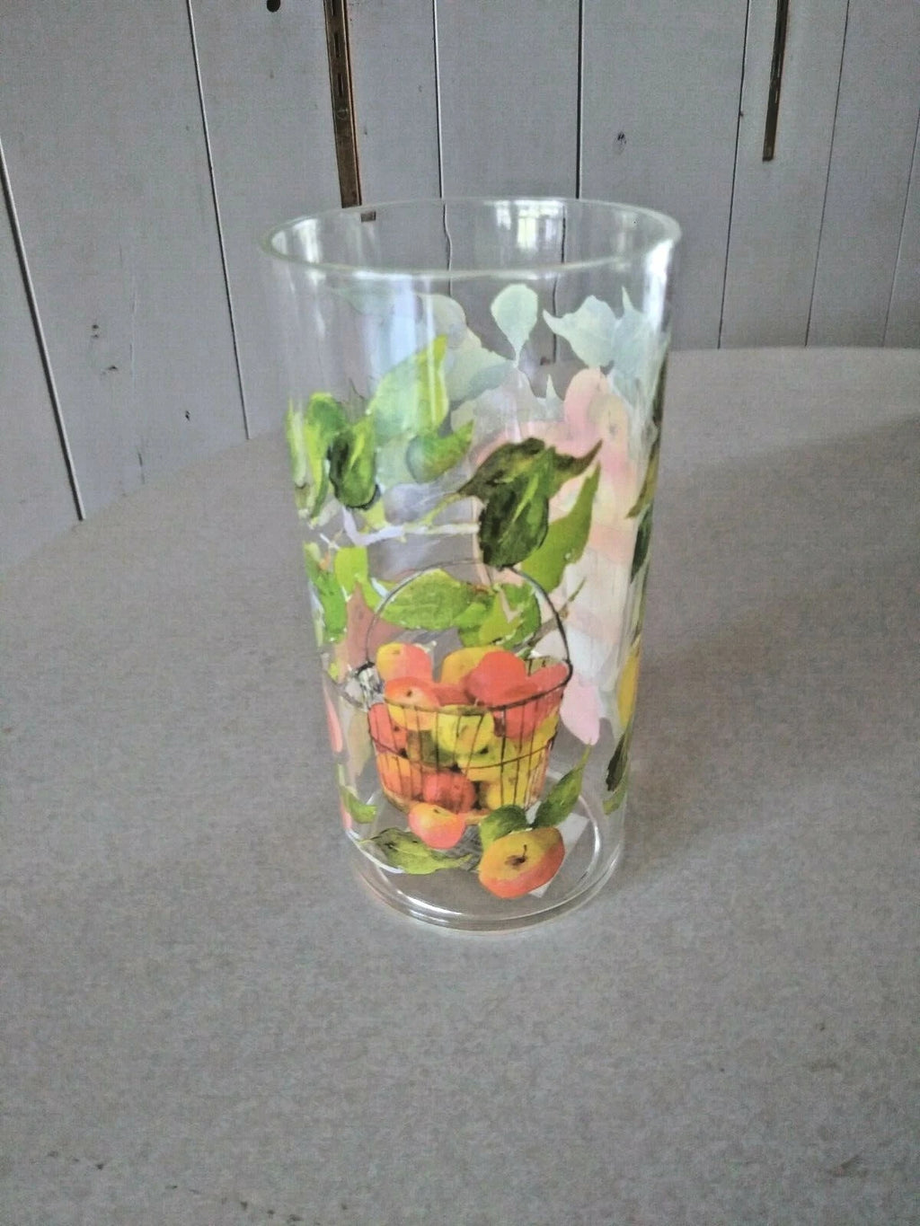 Keller Charles Phila PA Made exclusively Twelve Glasses Unique Fruit Design New | eBay