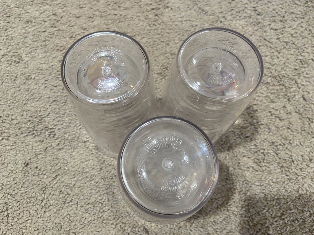 TERVIS TUMBLER 16 oz Pastel Fish Seahorse Nautical Polka Dot Clown Lot Of 3 | eBay