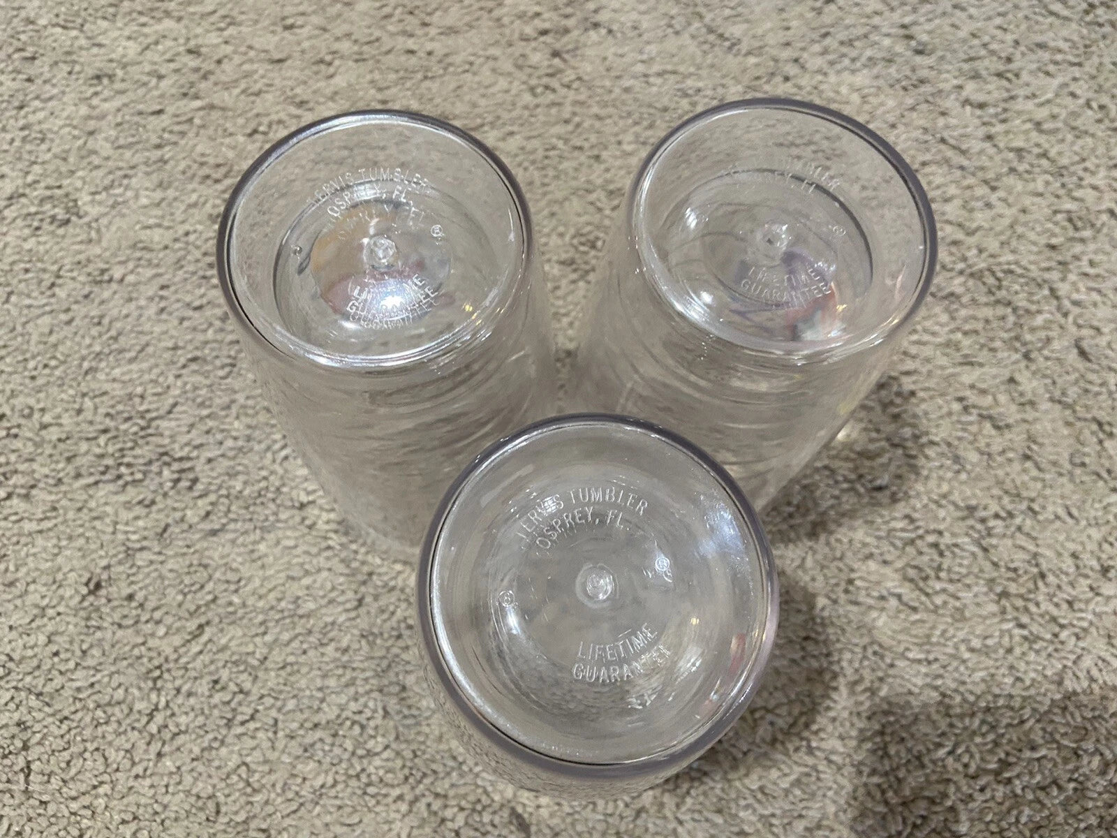 TERVIS TUMBLER 16 oz Pastel Fish Seahorse Nautical Polka Dot Clown Lot Of 3 | eBay