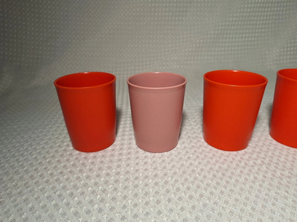 Vintage Tupperware Small Cup 6oz Tumbler #1251 Set Lot of 5 | eBay