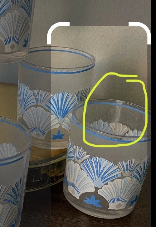 Stotter Beach Shells 12 Oz Tumblers Set Of 6 Acrylic | eBay