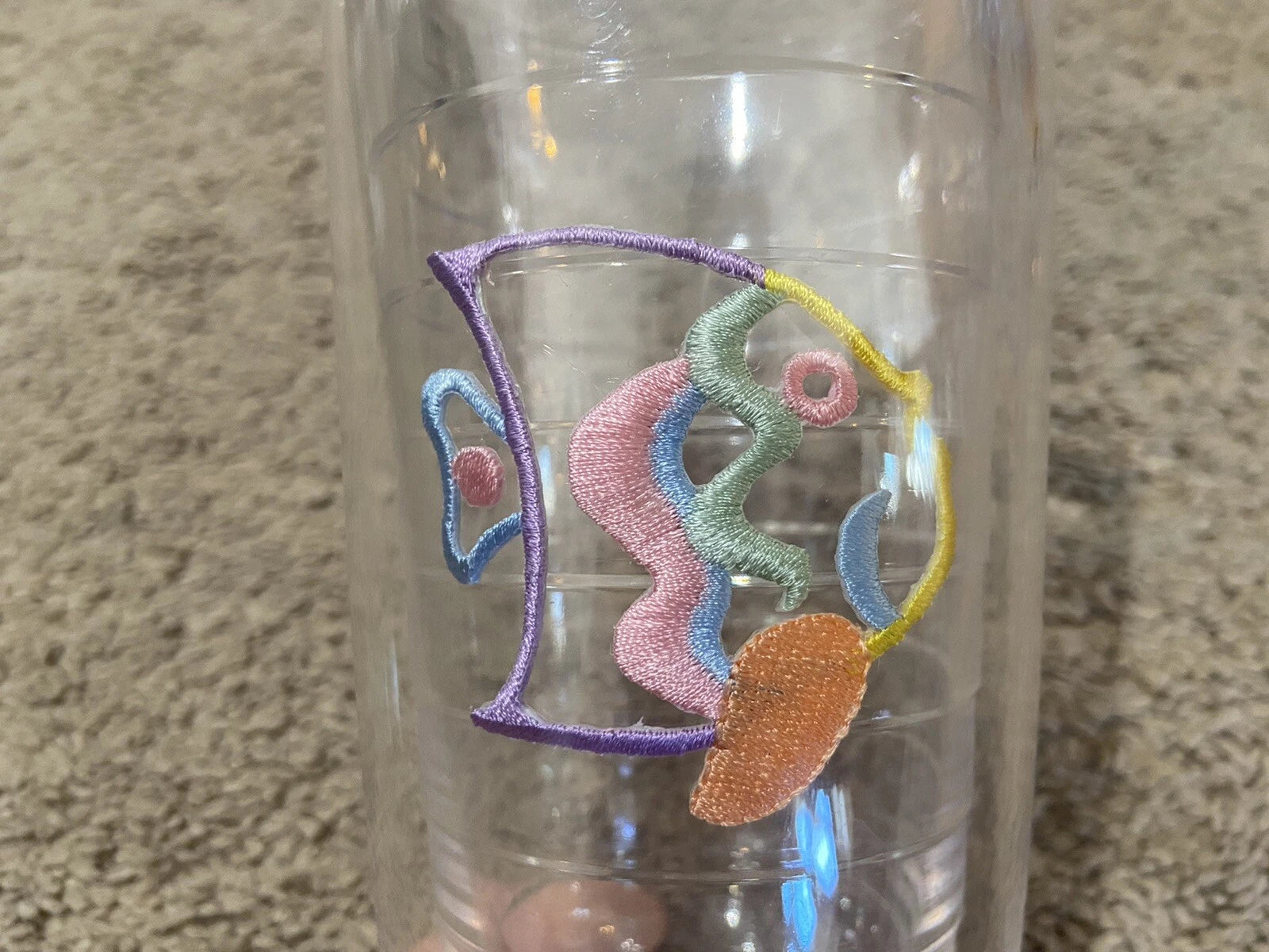 TERVIS TUMBLER 16 oz Pastel Fish Seahorse Nautical Polka Dot Clown Lot Of 3 | eBay